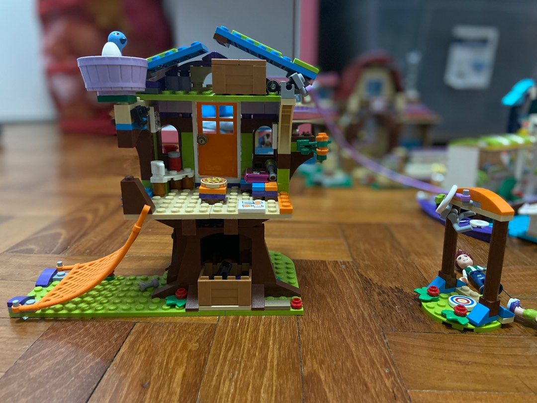 Lego friends mia best sale tree house instructions
