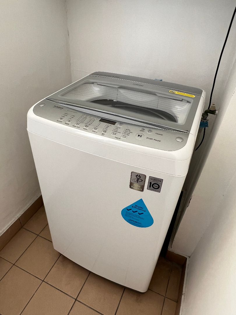 LG T2108VSAW 8KG Smart Inverter Top Load Washing Machine, TV & Home