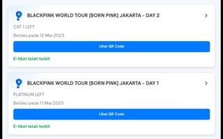 [LIMITED] Tiket CAT1 Konser Blackpink Jakarta DAY 2