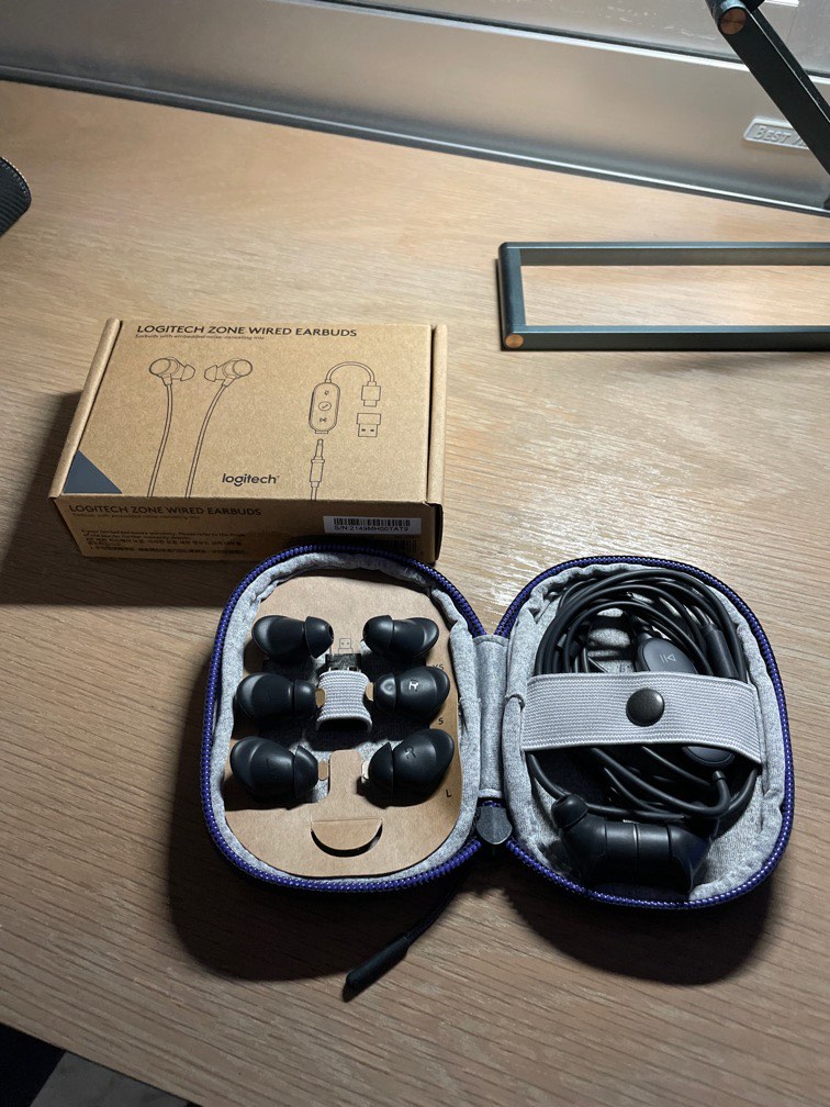 Logitech Zone Wired Earbuds UC, Audio, Headphones & Headsets on