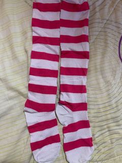 long socks for girls pink