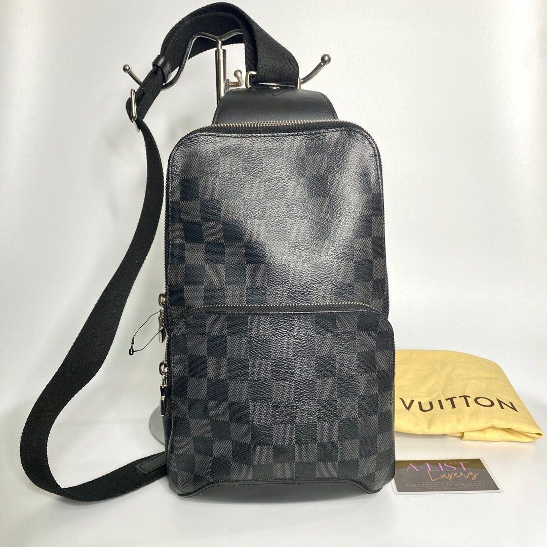 Louis Vuitton Damier Graphite Avenue Sling Bag – Savonches