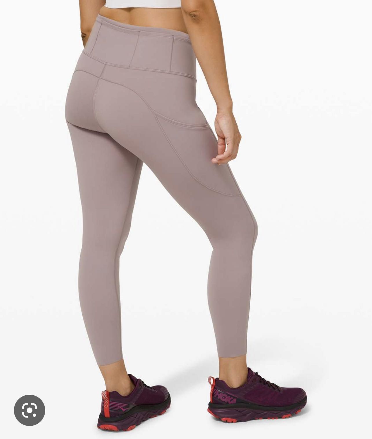 Lululemon Fast and Free Tight II 25 *Non-Reflective Nulux Violet
