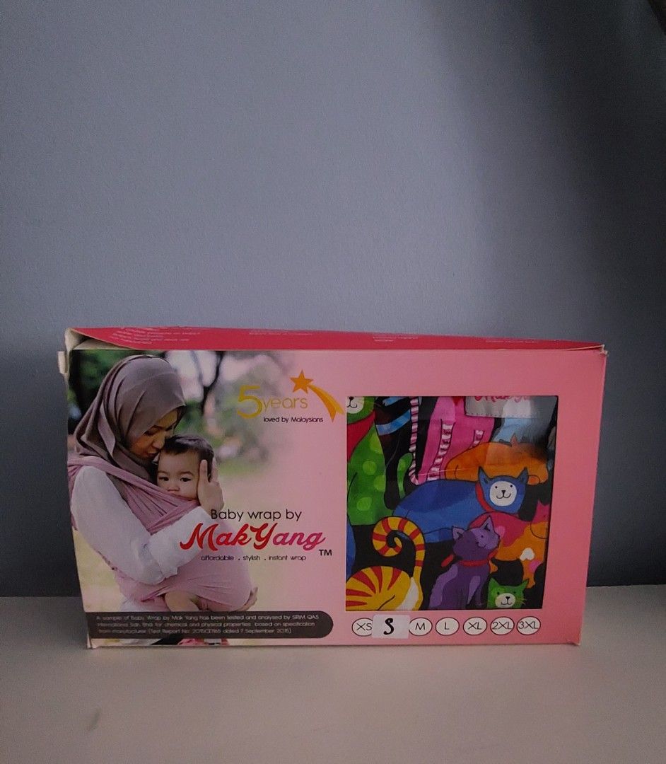 Mak yang baby wrap, Babies & Kids, Going Out, Carriers & Slings on