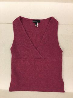 Mango 女裝 毛背心 women wool vest
