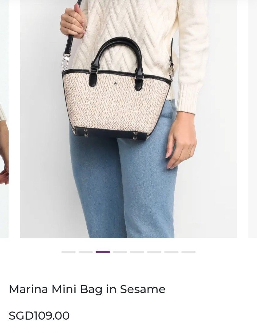 Marina Bag, Women's Fashion, Bags & Wallets, Cross-body Bags on Carousell