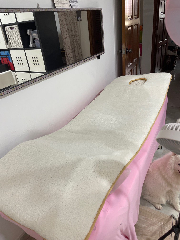 Massage beauty bed mattress topper, Furniture & Home Living, Bedding