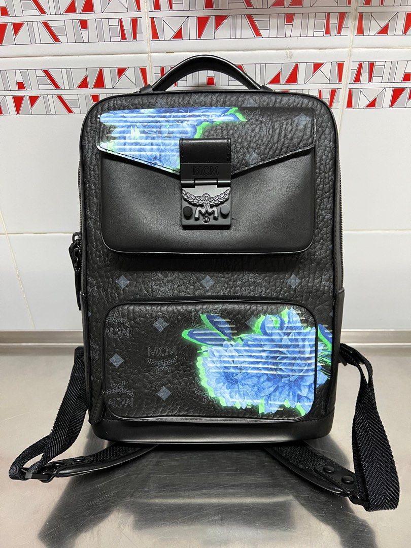 MCM Mini Backpack Men s Fashion Bags Backpacks on Carousell