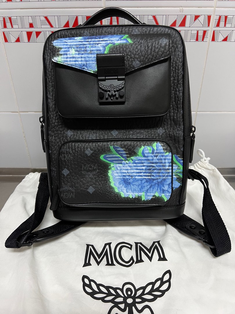 MCM Mini Backpack Men s Fashion Bags Backpacks on Carousell