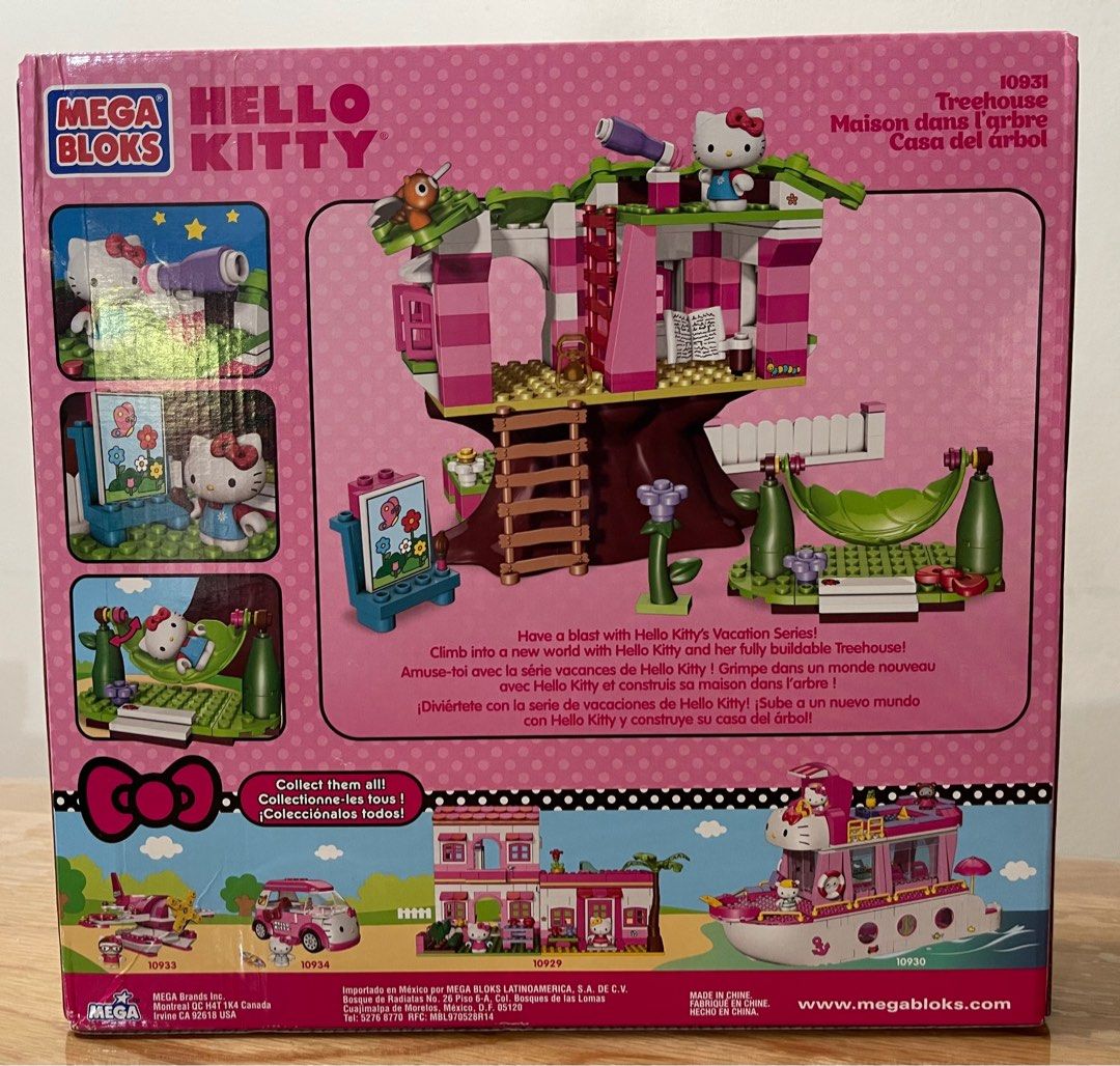Hello kitty mega bloks shop house