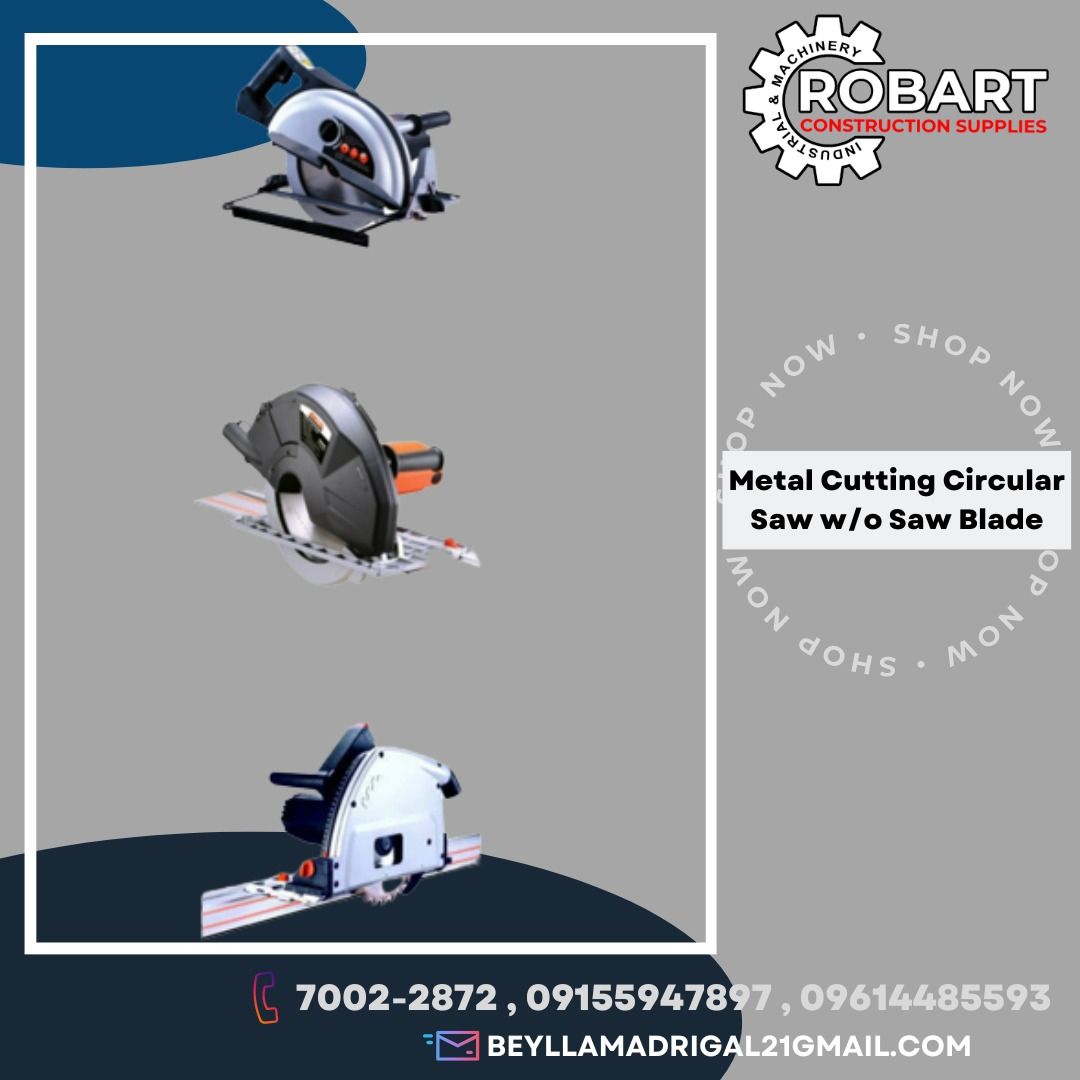 Metal Cutting Circular Saw w/o Saw Blade, Commercial & Industrial