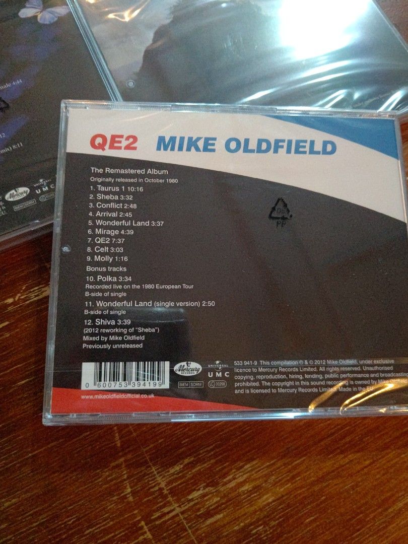マイク オールドフィールド 1st ~ 9作 Deluxe Edition