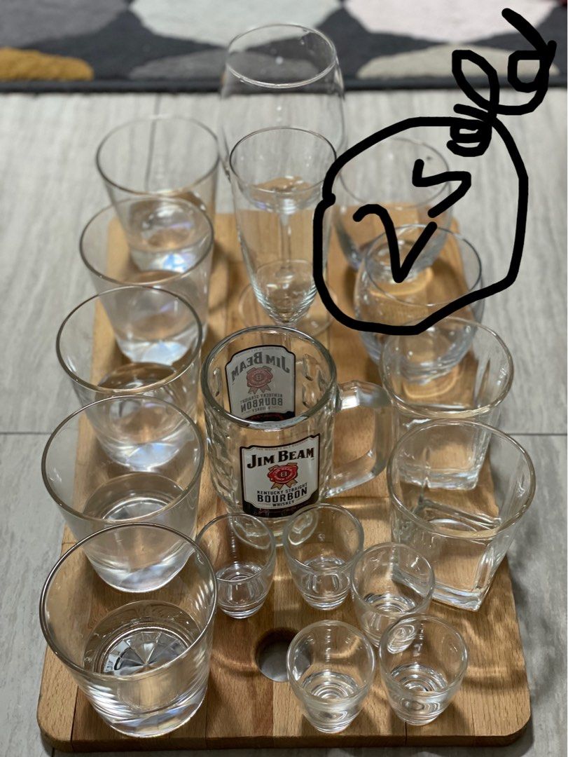 Drinking glasses outlet for sale