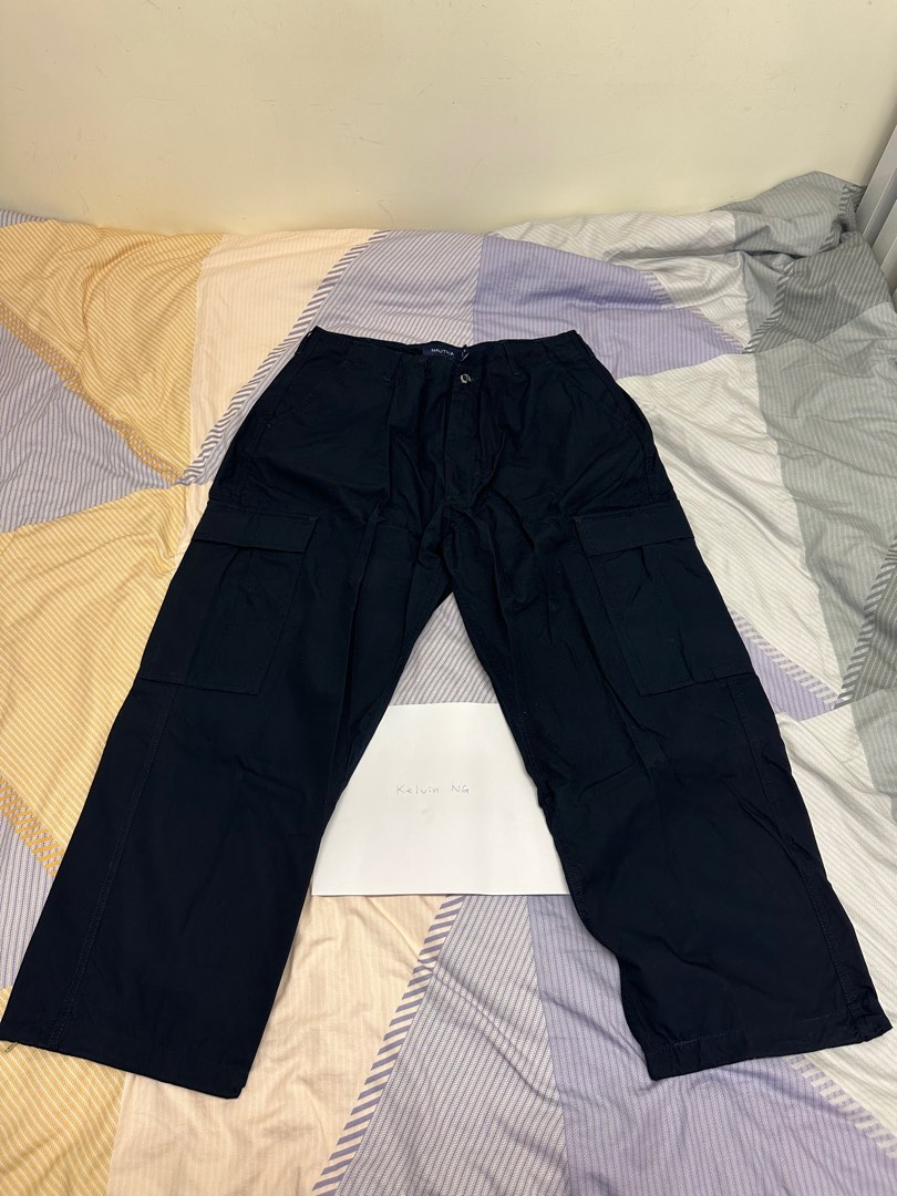 Nautica JP BDU pants Navy Size:XL, 男裝, 褲＆半截裙, 長褲- Carousell