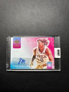  2020-21 NBA Hoops #207 Tyrese Maxey RC Rookie