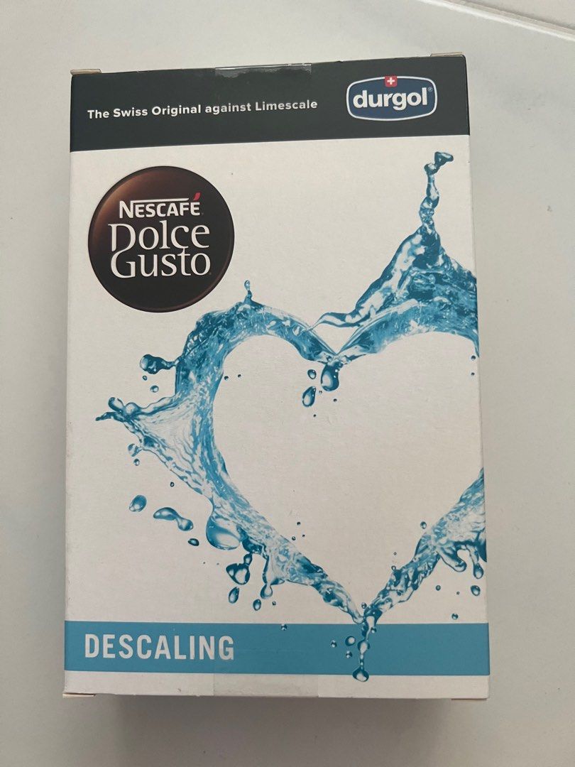 Nescafe Dolce Gusto Descaling Liquid 2x125ml, TV & Home Appliances