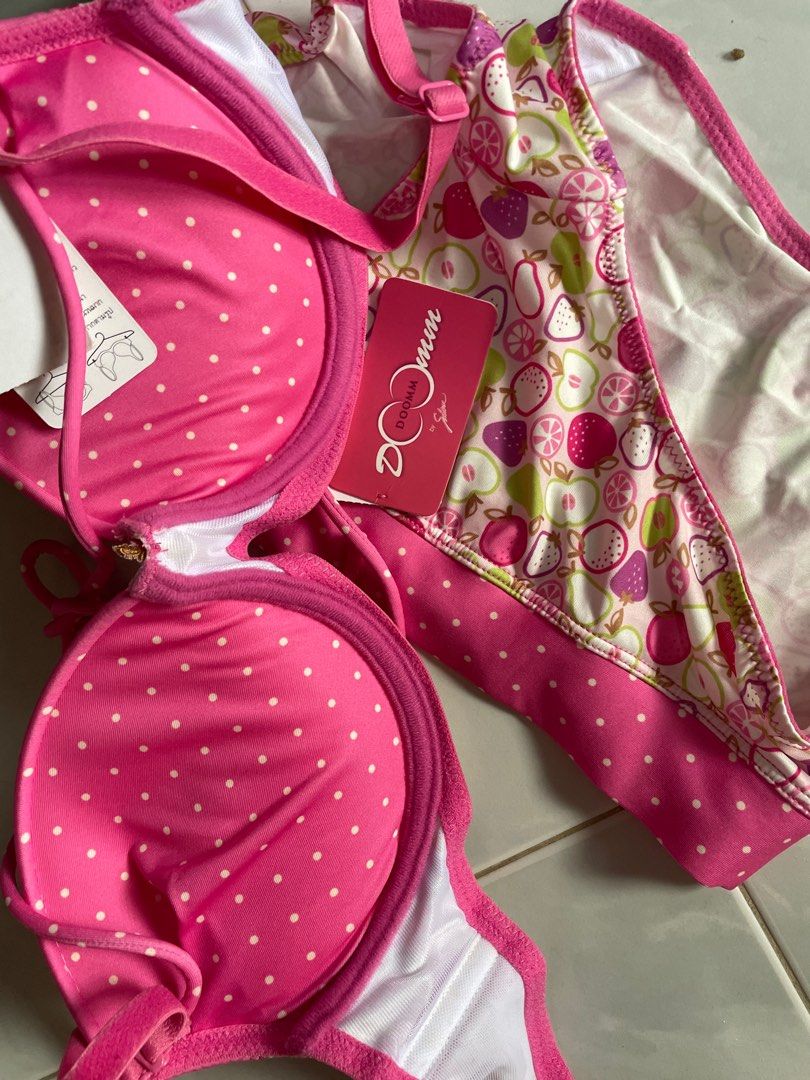 NEW cute pink bra and panty set, Women's Fashion, New Undergarments &  Loungewear on Carousell