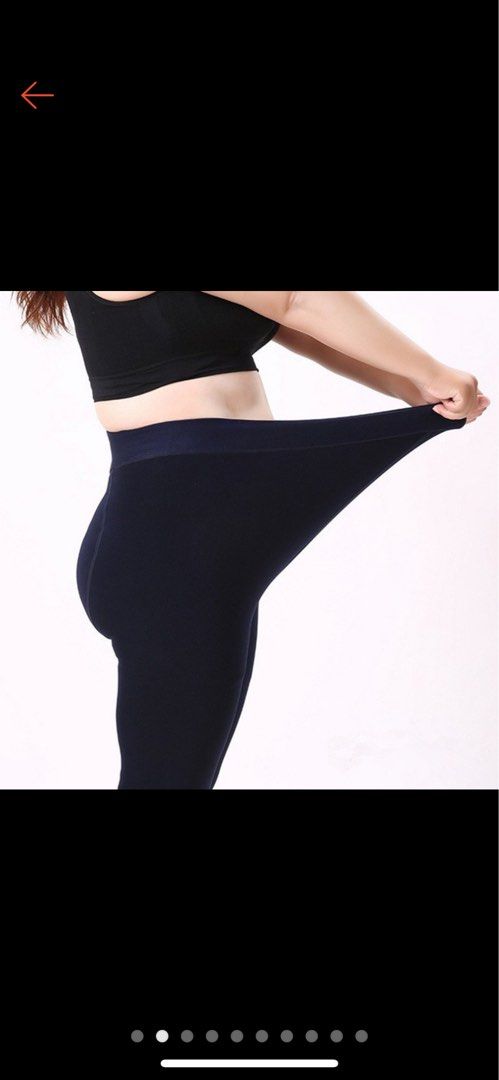 Winter Velvet High Waist Thermal Leggings For Women Windproof And