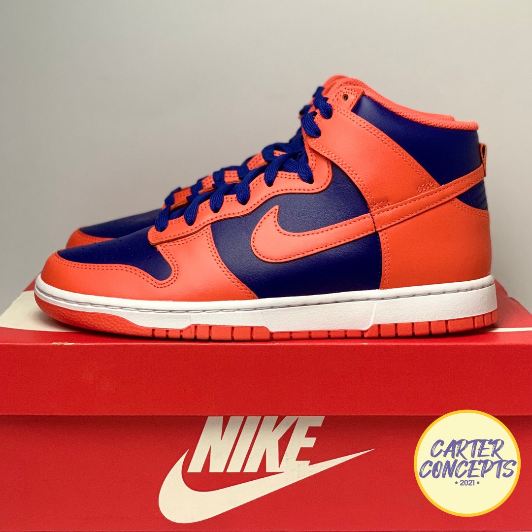 nike dunk high knicks