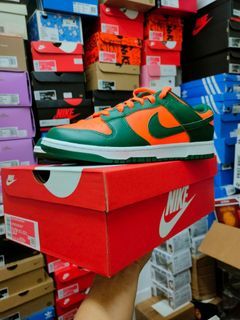 Nike Dunk Low Green Orange