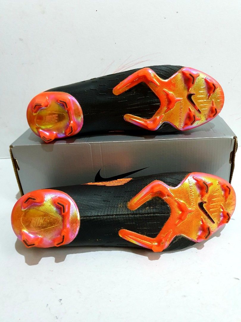 Nike Mercurial Vapor 12 360 Elite Black Orange Men s Fashion