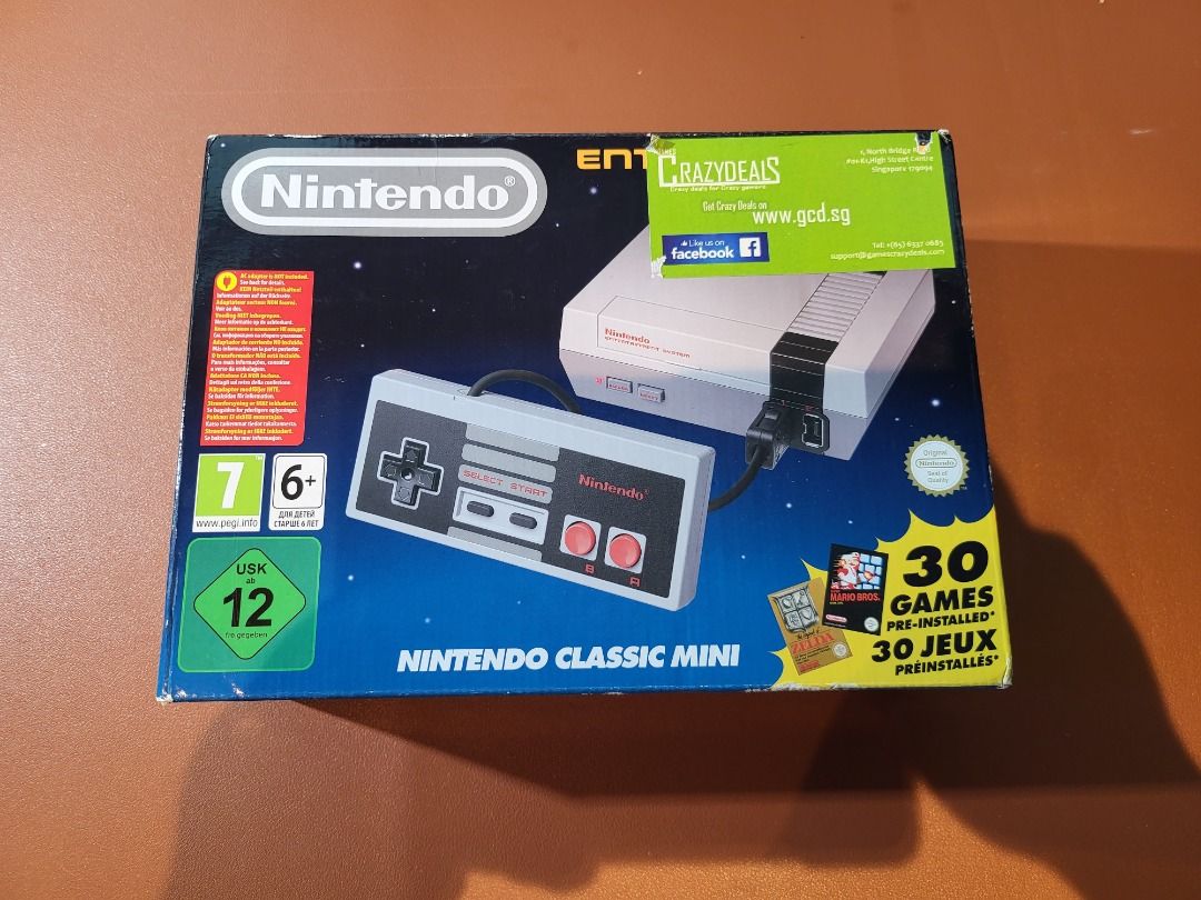 Nintendo nes classic mini eu console store