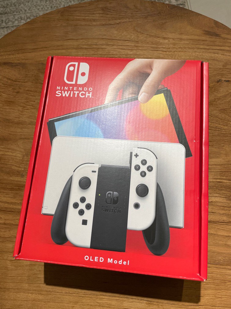 Nintendo Switch OLED Model (Black and White), Video Gaming, Video Game