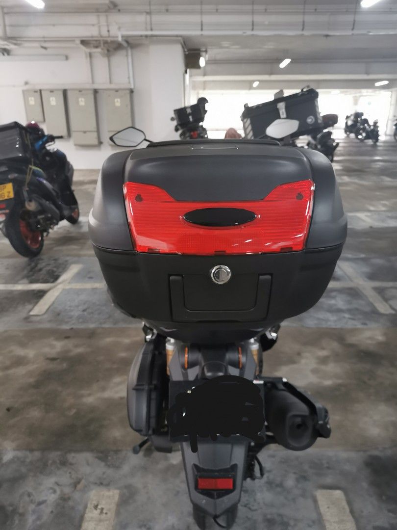 Nmax V2 box and rack, Motorcycles, Motorcycle Accessories on Carousell