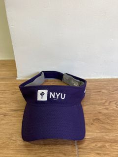 NYU purple visor cap (Negotiable Price)