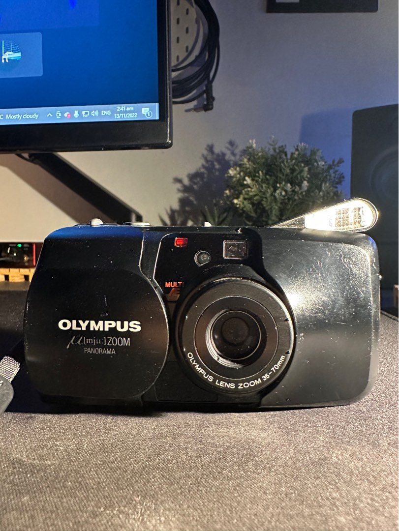 Olympus mju zoom panorama, Photography, Cameras on Carousell
