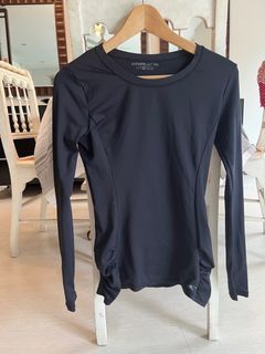 O’NEILL 365 long sleeve rashguard / baselayer with thumbholes back zipper XS