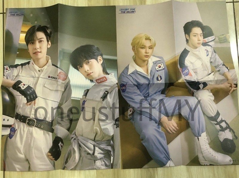 ONEUS Seasons Greetings 2022 Poster, Hobbies & Toys, Collectibles