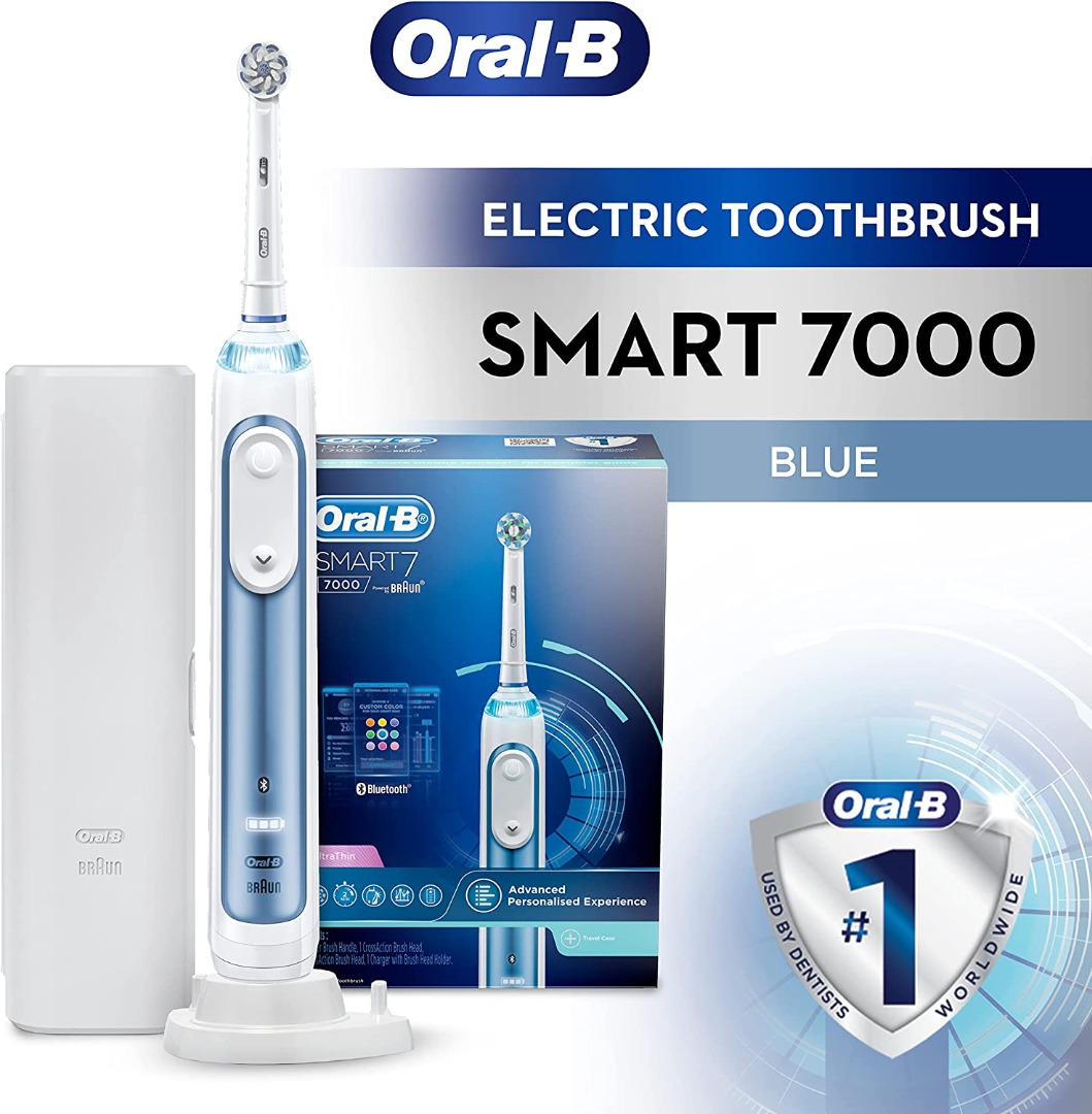 OralB Smart Series 7 7000 Rechargeable Electric Toothbrush, Beauty