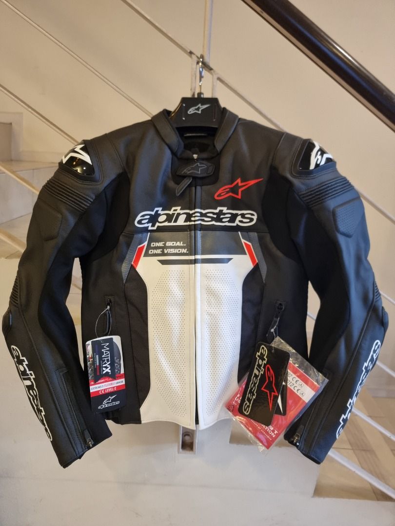 Original Alpinestars Missile Ignition V2 Perforated Leather Racing Jacket Ce Level 2 Cert Size Eur 52 Left Dainese Alternative 1196690334