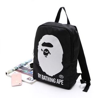 A Bathing Ape Bape Black Backpack 2019 Japan Limited Japanese Magazine  Novelty