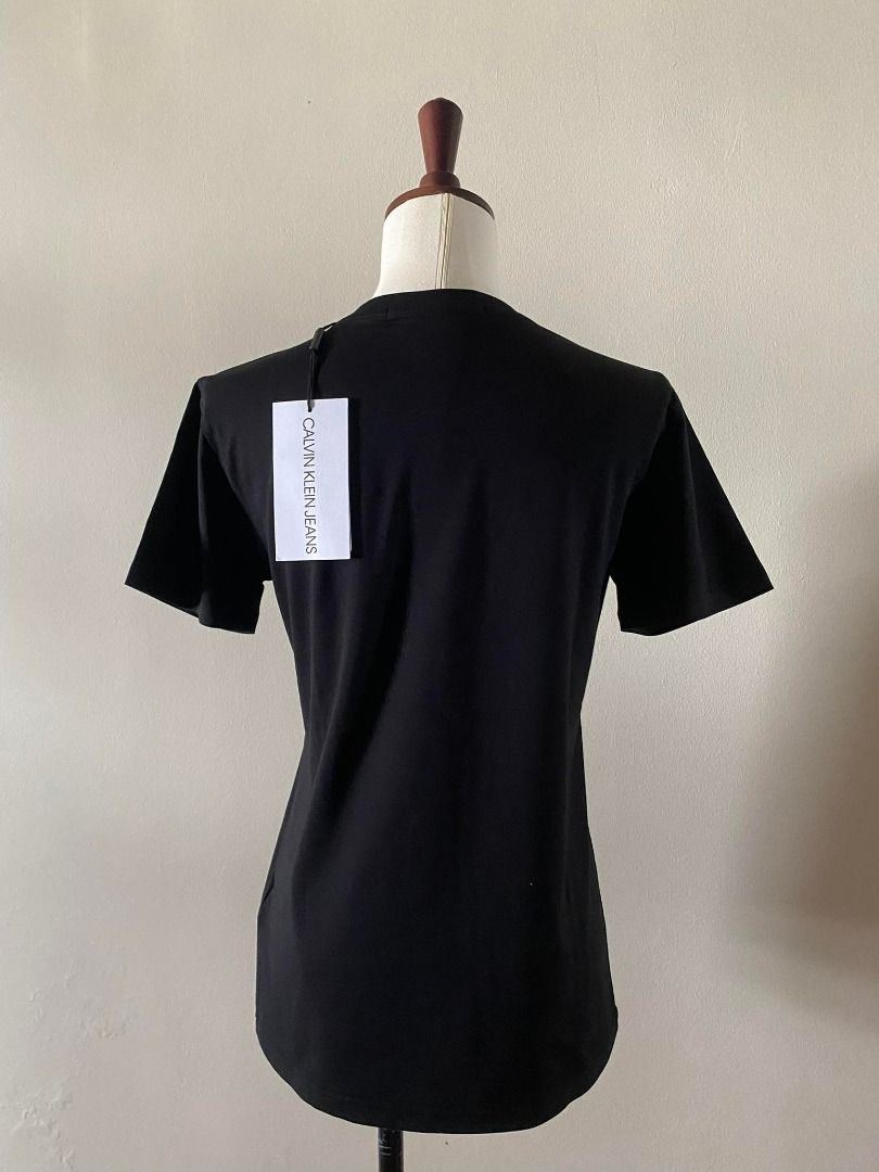 VALUE BUY* ORIGINAL Calvin Klein CK Cotton Box Logo Print T Shirt