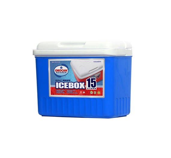 OROCAN 15L ICE BOX (BLUE) (Category: Refrigerators and Freezers) located in Pasig City. Submitted by junothewizard (Listing ID 1196656156, Image 1). Description: mop: gcash/bpi delivery: lalamove, j&t, gogo express.
