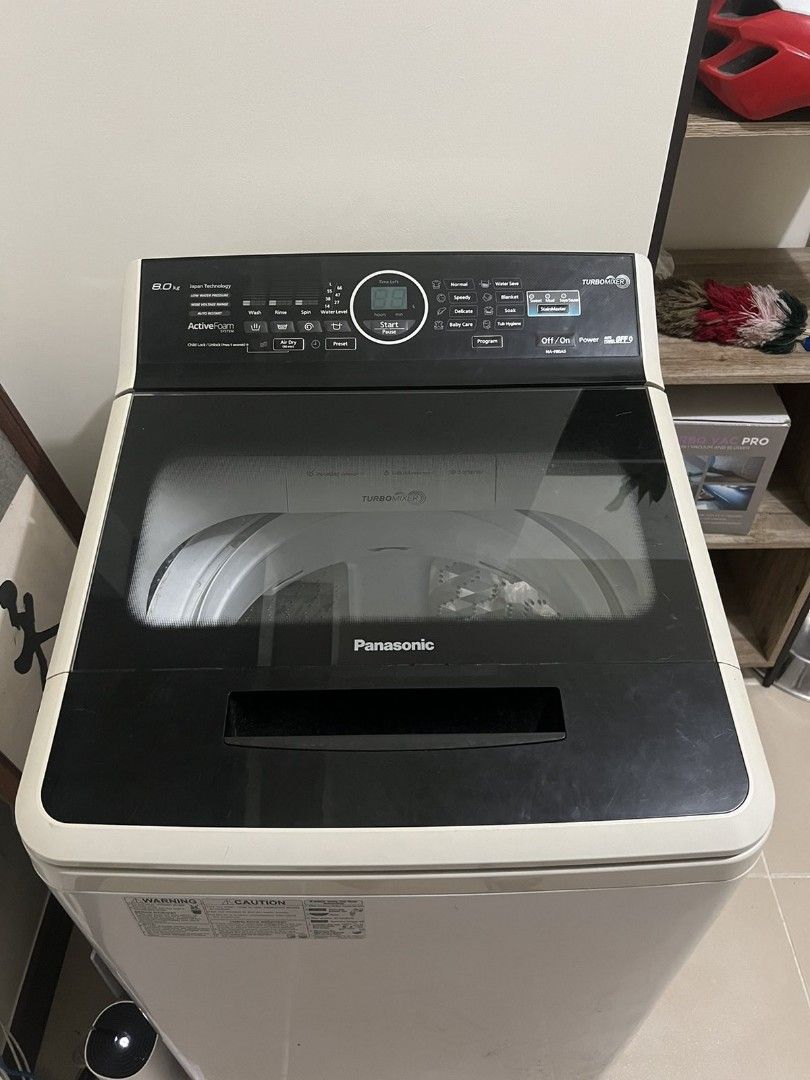 Panasonic NA F80A5HRM 8.0 kg Top Load Fully Auto Washing Machine