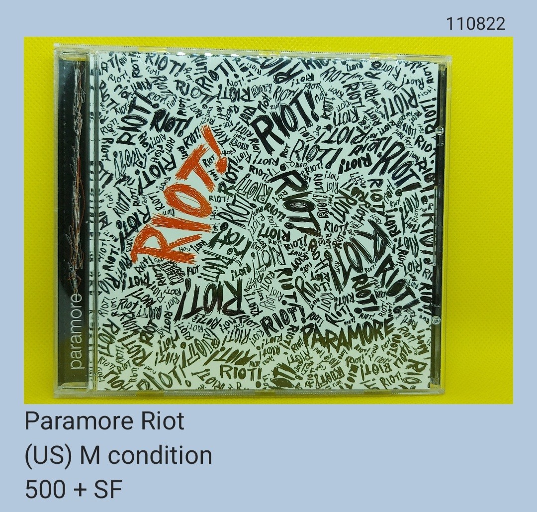 Paramore RIOT CD