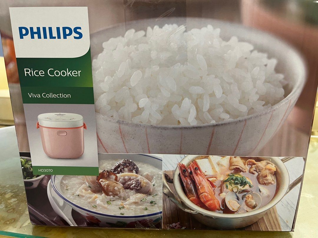 Philips viva collection rice cooker HD3070/52, TV & Home Appliances