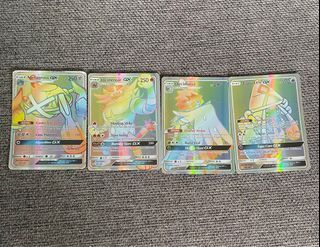 Pokemon Tapu Fini, Lele, Bulu & Koko V Card Lot - 11 Cards - Holo