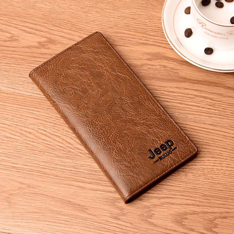 Fashion Mens Long Clutch Leather Wallet Bifold Pocket Card Holder Billfold  Purse | eBay