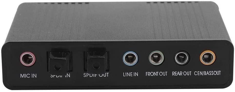 Ready Stock! USB Audio Controller External Sound Card Audio Adapter for ...