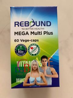Rebound mega multi plus 60 vege-caps