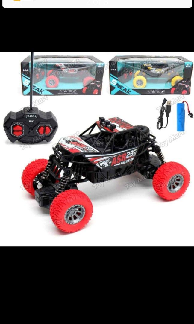 Rechargeable toy car with remote control, Hobbies & Toys, Toys & Games
