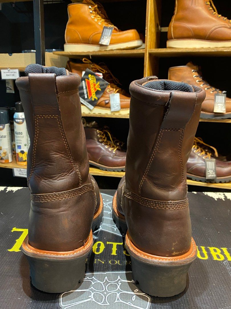Red wing deals logger boots 442