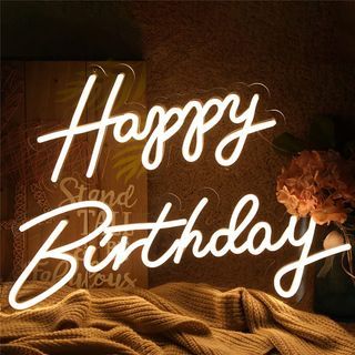 [Rental] LED Happy Birthday Banner