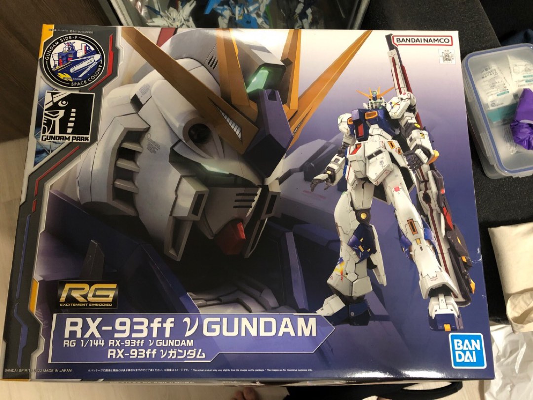 Rg Limited RX-93FF RG limited Fukuoka base, Hobbies & Toys, Toys & Games on Carousell