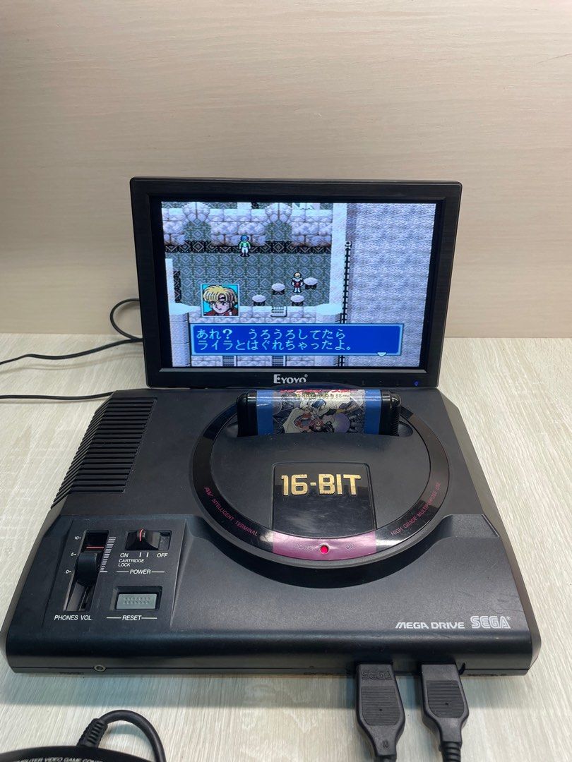 SEGA MEGA DRIVE HAA-2510 SEGA-MD主機16-BIT 二手電玩懷舊電玩 SEGA MEGA DRIVE HAA-2510 SEGA-MD主機16-BIT 二手電玩懷舊電玩