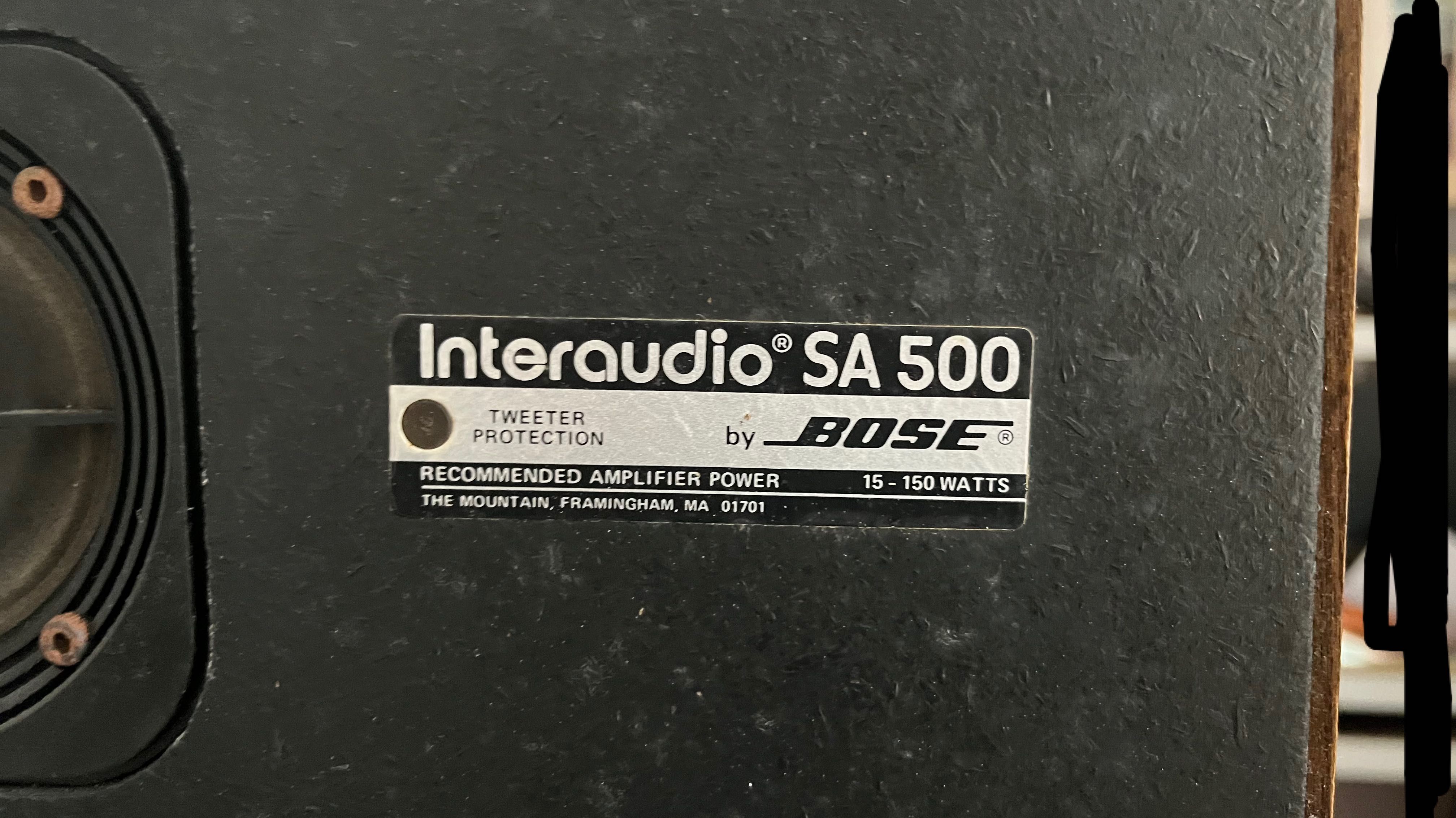 Bose interaudio sale sa 500